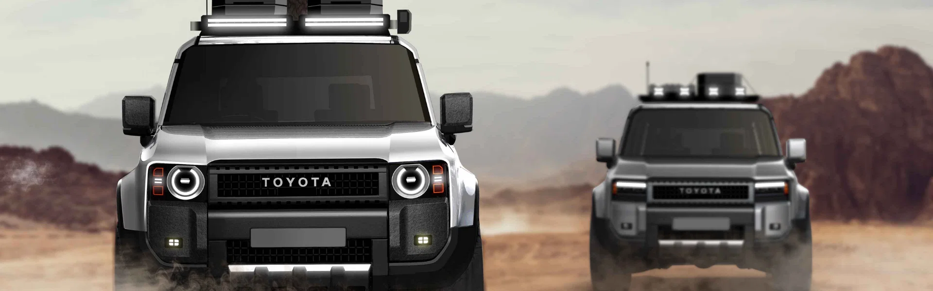 بنر toyota land cruiser 2025