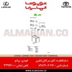 کاور سر کابل باطری پرادو | اصلی تویوتا Prado | کدفنی: 8282160270 | مدل: 2010-2017 | خرید و قیمت | فروشگاه لوازم یدکی تویوتا الماسیان-5